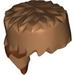 Набор LEGO Minifig Raccoon Skin Cap with Brown Tail Rings Print , Medium Dark Flesh