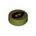 Tile 1 x 1 Round with Chima Crocodile Eye Print