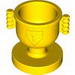 Duplo Utensil Trophy Cup with Number 1 in Shield - Closed Handles