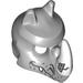 Minifig Mask - Chima Rhino with Repaired Horn Print