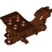 Tricycle Body Top with Reddish Brown Chassis