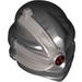 Minifigure Helmet - Nindroid with Triple Red Sensor Print