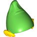 Набор LEGO Minifig Hat - Elf Ears with Bright Green Hat Print, Желтый