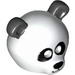 Minifigure Mask - Panda Headpiece with Black Face Print