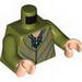 Torso with Intricate Elven Armour [Thranduil] Print / Olive Green Arms / Light Flesh Hands