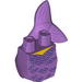 Набор LEGO Mermaid Tail - Curved, with Scales Print, Medium Lavender