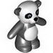 Teddy Bear - Arms Down with Panda Print