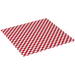 Fabric Picnic Blanket with Red Chequers Print [10242]