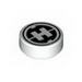 Tile 1 X 1 Round with Hero Factory Logo Print