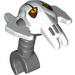 Набор LEGO Minifig Head Modified - General Grievous with White Face Print, Темный сине-серый