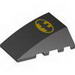 Wedge 4 x 4 No Top Studs with Large Batman Logo Print