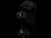 Набор LEGO Brick Special 1 x 1 x 3 with 2 Clips Vertical [Solid Stud, Thick U Clips], Черный