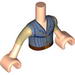 Torso Friends Boy with Jerkin and Tan Sleeves Print with Light Flesh Arms and Hands