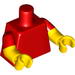 Torso Plain with Half Printed Arms