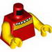 Torso with White Beaded Necklace / Yellow Arms / Yellow Hands