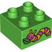 DUPLO BRICK 2X2 "NO. 33"