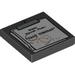 Tile 2 x 2 with 'Super Secret Plan: Taco Tuesday' and Coffee Cup Rings Print