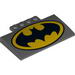 Slope Curved 5 x 8 x 2/3 with Batman Logo Print