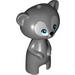 Friends Bear Standing with Light Bluish Gray Face Print