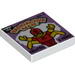 Tile 2 x 2 with Radioactive Man Comic Print