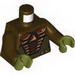 Torso Neimoidian Warrior Armour Print / Dark Brown Arms / Olive Green Hands