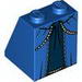 Slope 65В° 2 x 2 x 2 with Bottom Tube with Blue Ballgown Dress Print