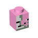 Brick 1 x 1 Minecraft Zombie Pigman Face Print