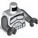 Torso Clone Trooper  Armour with Dark Bluish Gray Details Print / Dark Bluish Gray Arms / Black Hands