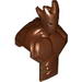 Large Figure Head and Upper Torso with Wood Grain and Leaves Print (Groot)