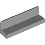 Panel 1 x 4 x 1 with Rounded Corners [Thin Wall]