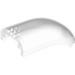 Windscreen 16 x 8 x 6 Curved with 3 Pin Holes