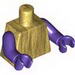 Torso Plain / Dark Purple Arms / Dark Purple Hands