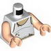 Torso Tank Top with Dark Tan Stains Print / Light Flesh Arms / Light Flesh Hands