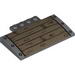 Slope Curved 5 x 8 x 2/3 with Wood Panel Drawbridge Print