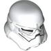 Minifig Helmet SW Stormtrooper, Jek-14 with Dark Bluish Gray and Light Bluish Gray Print