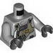 Torso SW Rebel B-wing Pilot with Dark Tan Front Panel with Breathing Apparatus Print / Light Bluish Gray Arms / Black Hands