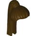 Minifig Hair Female Ponytail Long Straight with Holder