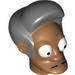 Набор LEGO Minifig Head Modified Simpsons Apu Nahasapeemapetilon, Medium Dark Flesh