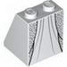 Slope 65В° 2 x 2 x 2 with Bottom Tube with Layered Dress with Metallic Silver Print