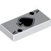 Tile 1 x 2 with Playing Card Ace of Spades Print