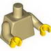 Torso Plain / Tan Arms / Yellow Hands