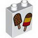 Набор LEGO DUPLO BRICK 1X2X2 NO 17, Белый