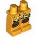 Набор LEGO Legs and Hips with Bright Light Yellow Sash and Medium Dark Flesh Knee Pads Print, Bright Light Orange