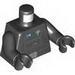 Torso SW TIE Pilot, Detailed with Back Printing Print (Rebels Cartoon Style) / Black Arms / Black Hands