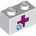 Brick 1 x 2 with Red Cross and Animal Paw Print (6101032)