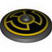 Dish 4 x 4 Inverted (Radar) with Yellow Sinestro Insignia Print