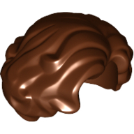 Minifig Hair - Short, Wavy with Side Part