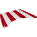 Cloth Sail Top 19 x 13 with Red Stripes Print