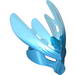 Bionicle Mask Protector with Marbled Trans-Dark Blue Pattern (Protector Mask of Water)