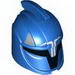 Minifig Helmet SW Senate Commando Captain with Black Markings and White Angled Lines Print